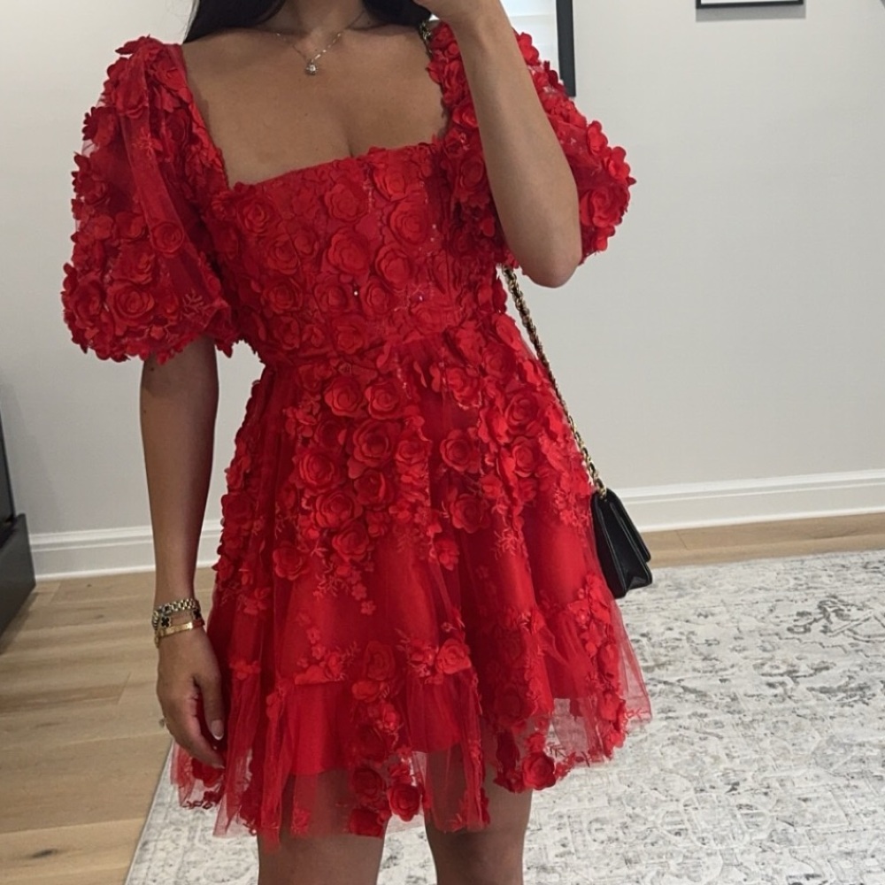 Alamour the label rose dress